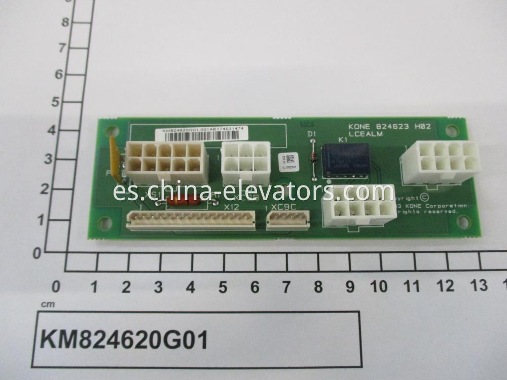 Kone Lift Lcealm Board KM824620G01 KONE Lift LCEALM Board KM824620G01